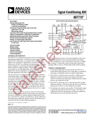 AD7710AQ datasheet  